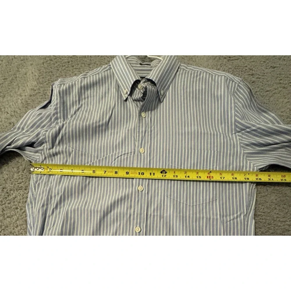 J Crew Haberdashery Shirt Men's Medium Long Sleeve 80s‎ Two Ply